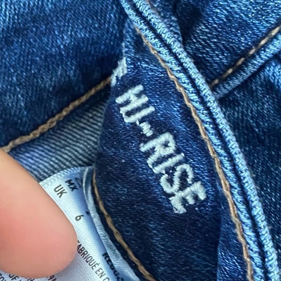 American Eagle Vintage High Rise Skinny Jeans Size 2 - Picture 8 of 10